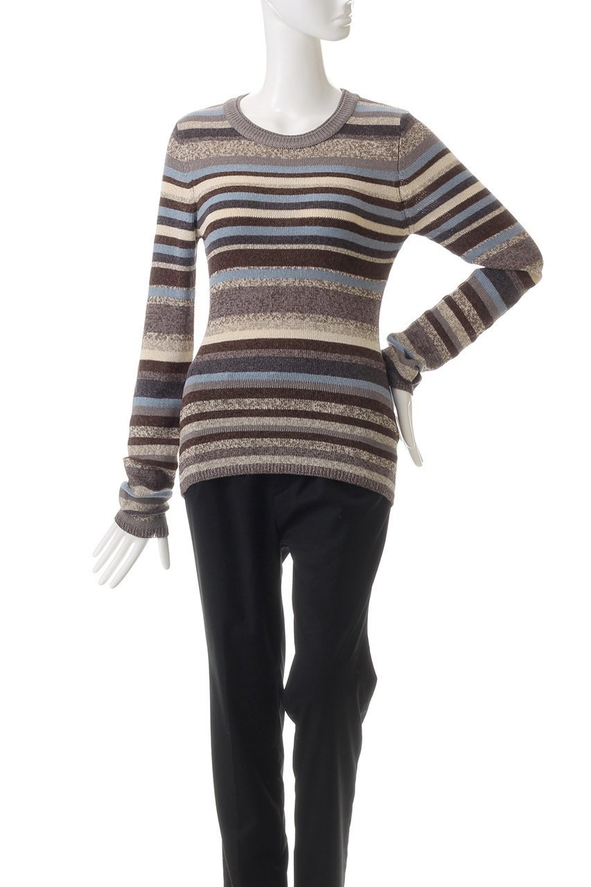 【クラネ/CLANE】のMOLE MIX BORDER KNIT TOPS ニット 人気、トレンドファッション・服の通販 founy(ファニー) 　ファッション　Fashion　レディースファッション　Fashion for Women　トップス・カットソー　Cut & Sew Tops　ニット　Knit Tops & Sweaters　カジュアルプルオーバー・ニットトップス　Pullovers & Knit Tops / Casual Pullovers　おすすめ　Recommended / Our Picks　インナー　Innerwear　コンパクト　Compact, Small Size　ジャケット　Jacket, Outerwear　ボーダー　Border, Stripe　ミックス　Mix, Mixed Style　今季　This Season, Current Season　A/W・秋冬　Autumn/Winter　other-2|ID: prp329100004884830 ipo3291000000036464229