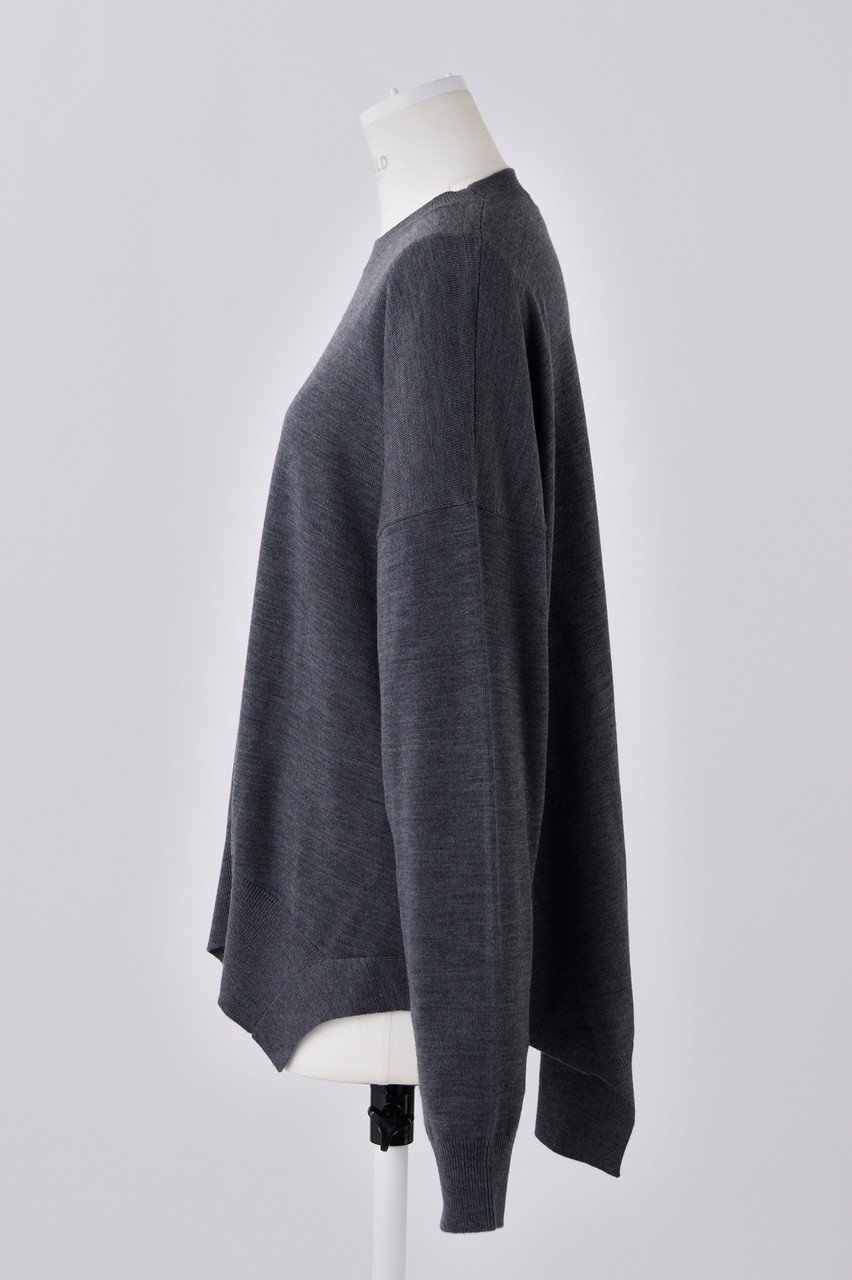 【エンフォルド/ENFOLD】のカーブスリット P.O/プルオーバー 人気、トレンドファッション・服の通販 founy(ファニー) 　ファッション　Fashion　レディースファッション　Fashion for Women　トップス・カットソー　Cut & Sew Tops　ニット　Knit Tops & Sweaters　カジュアルプルオーバー・ニットトップス　Pullovers & Knit Tops / Casual Pullovers　カッティング　Cutting Detail　カットソー　Cut and Sewn Top　スリット　Slit, Slit Detail　リラックス　Relax, Relaxed Fit　ワイド　Wide, Wide Fit　other-2|ID: prp329100004884834 ipo3291000000036464257