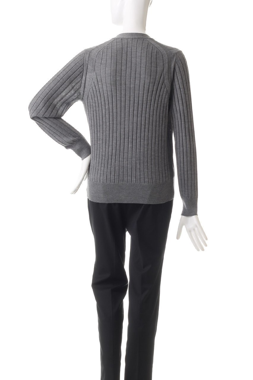 【スローン/SLOANE】の18Gワイドリブ ウール×シルク Vネックカーディガン 人気、トレンドファッション・服の通販 founy(ファニー) 　ファッション　Fashion　レディースファッション　Fashion for Women　トップス・カットソー　Cut & Sew Tops　ニット　Knit Tops & Sweaters　カーディガン・羽織り　Layered Style Cardigans　Vネックトップス　V-Neck Tops / V-Cut Neckline Shirts　カーディガン　Cardigan, Knitwear　シルク　Silk, 100% Silk　ボトム　Bottoms, Lower Wear　ワイドリブ　Wide Rib, Wide Ribbed Knit　定番　Standard, Basic Item　other-4|ID: prp329100004884837 ipo3291000000036464276