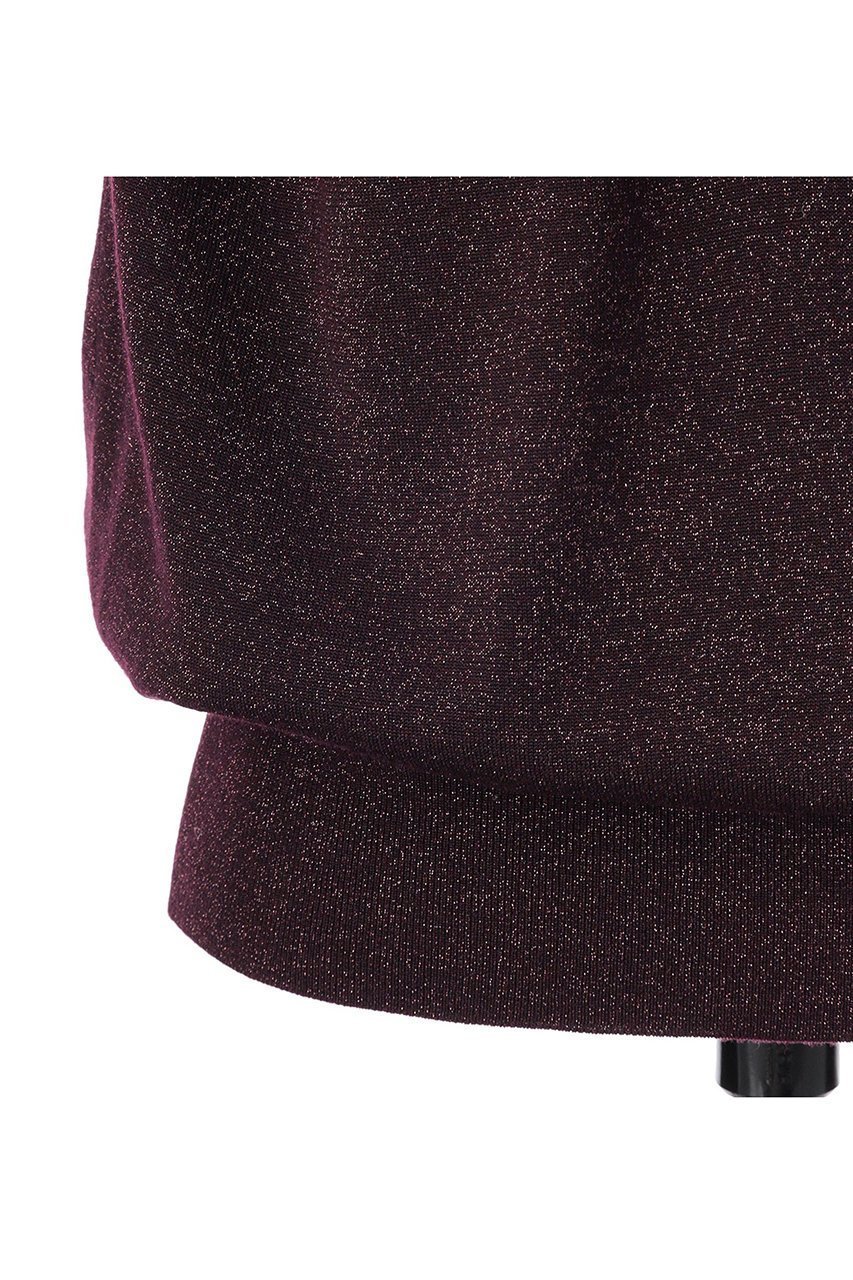 【オブリオ/AUBRIOT】のラメプレーティング プルオーバー 人気、トレンドファッション・服の通販 founy(ファニー) 　ファッション　Fashion　レディースファッション　Fashion for Women　トップス・カットソー　Cut & Sew Tops　ニット　Knit Tops & Sweaters　カジュアルプルオーバー・ニットトップス　Pullovers & Knit Tops / Casual Pullovers　おすすめ　Recommended / Our Picks　アンサンブル　Ensemble Set　カーディガン　Cardigan, Knitwear　ベーシック　Basic, Essential　エレガント 上品　Elegant　other-6|ID: prp329100004884841 ipo3291000000036464310