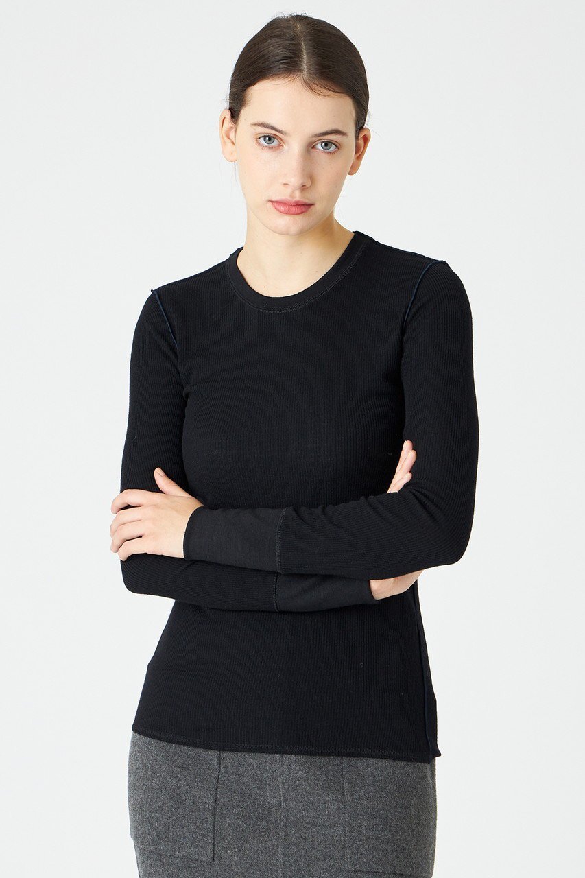 【ベイジ,/BEIGE,】のFORD(フォード)/クルーネックトップス 人気、トレンドファッション・服の通販 founy(ファニー) 　ファッション　Fashion　レディースファッション　Fashion for Women　トップス・カットソー　Cut & Sew Tops　ニット　Knit Tops & Sweaters　カジュアルプルオーバー・ニットトップス　Pullovers & Knit Tops / Casual Pullovers　インナー　Innerwear　シンプル　Simple, Minimal　定番　Standard, Basic Item　洗える　Machine Washable　other-7|ID: prp329100004884854 ipo3291000000036464398