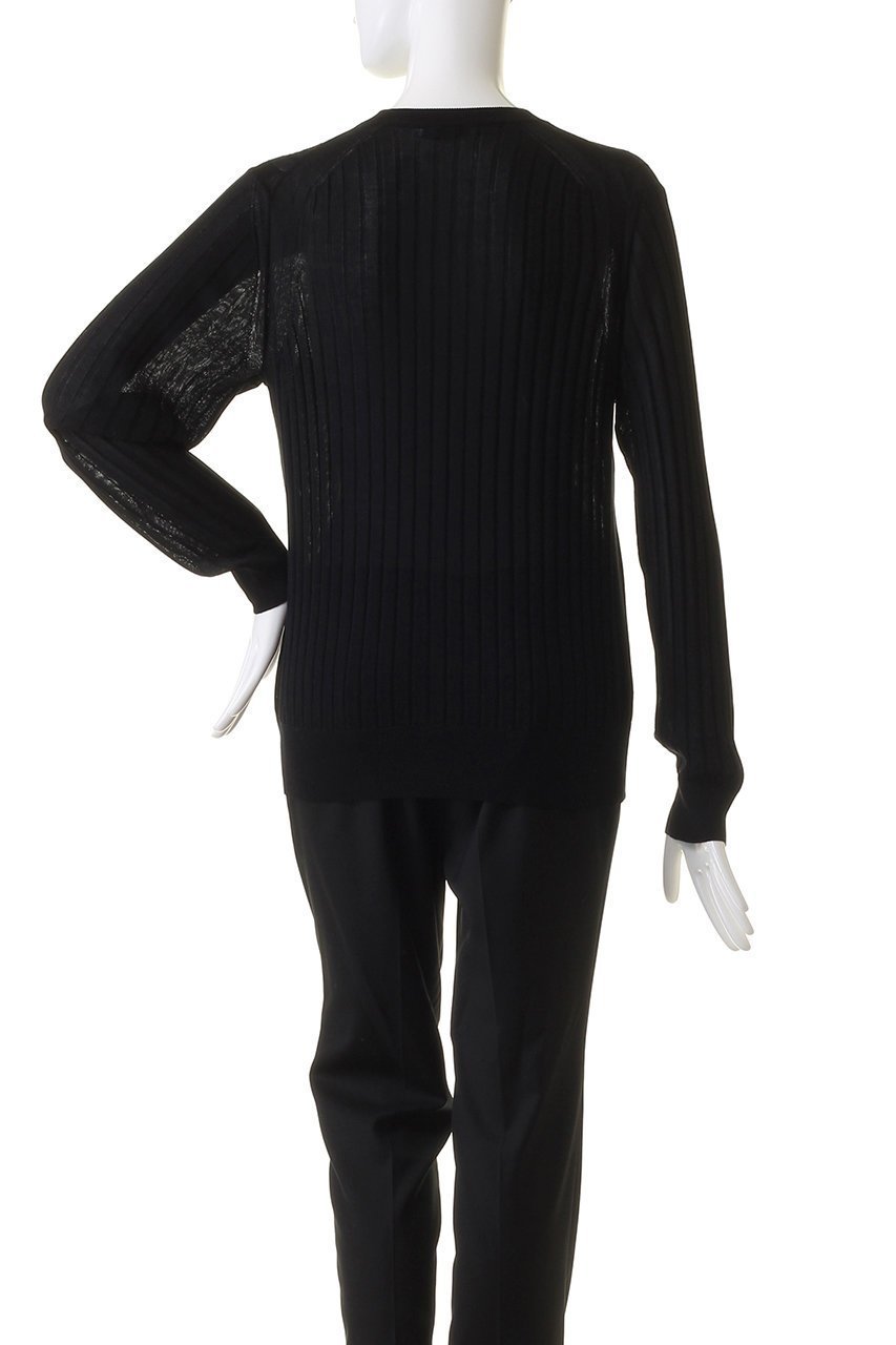 【スローン/SLOANE】の18Gワイドリブ シルク クルーネックカーディガン 人気、トレンドファッション・服の通販 founy(ファニー) 　ファッション　Fashion　レディースファッション　Fashion for Women　トップス・カットソー　Cut & Sew Tops　ニット　Knit Tops & Sweaters　カーディガン・羽織り　Layered Style Cardigans　なめらか　Smooth, Silky Texture　カーディガン　Cardigan, Knitwear　シルク　Silk, 100% Silk　ボトム　Bottoms, Lower Wear　ワイドリブ　Wide Rib, Wide Ribbed Knit　エレガント 上品　Elegant　定番　Standard, Basic Item　other-4|ID: prp329100004884859 ipo3291000000036464438