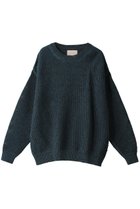 【ヨーク/YOKE】の【UNISEX】メッシュニット クルーネック セーター ボトルグリーン|ID: prp329100004884864 ipo3291000000036464464