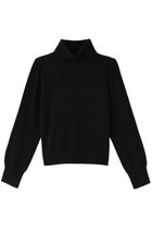 【アルアバイル/allureville】の【Loulou Willoughby】コンパクトタートル長袖プルオーバー A 人気、トレンドファッション・服の通販 founy(ファニー) ファッション Fashion レディースファッション Fashion for Women トップス・カットソー Cut & Sew Tops ニット Knit Tops & Sweaters カジュアルプルオーバー・ニットトップス Pullovers & Knit Tops / Casual Pullovers なめらか Smooth, Silky Texture カーディガン Cardigan, Knitwear コンパクト Compact, Small Size ジャケット Jacket, Outerwear スリーブ Sleeve, Long Sleeve / Short Sleeve タートル Turtleneck, Turtle Collar タートルネック Turtleneck, High Neck エレガント 上品 Elegant 長袖 Long Sleeve, Full Sleeve thumbnail ブラック|ID: prp329100004884871 ipo3291000000036464514