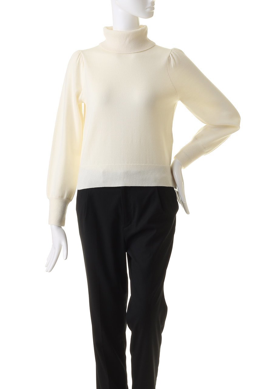 【アルアバイル/allureville】の【Loulou Willoughby】コンパクトタートル長袖プルオーバー A 人気、トレンドファッション・服の通販 founy(ファニー) 　ファッション　Fashion　レディースファッション　Fashion for Women　トップス・カットソー　Cut & Sew Tops　ニット　Knit Tops & Sweaters　カジュアルプルオーバー・ニットトップス　Pullovers & Knit Tops / Casual Pullovers　なめらか　Smooth, Silky Texture　カーディガン　Cardigan, Knitwear　コンパクト　Compact, Small Size　ジャケット　Jacket, Outerwear　スリーブ　Sleeve, Long Sleeve / Short Sleeve　タートル　Turtleneck, Turtle Collar　タートルネック　Turtleneck, High Neck　エレガント 上品　Elegant　長袖　Long Sleeve, Full Sleeve　other-2|ID: prp329100004884871 ipo3291000000036464515