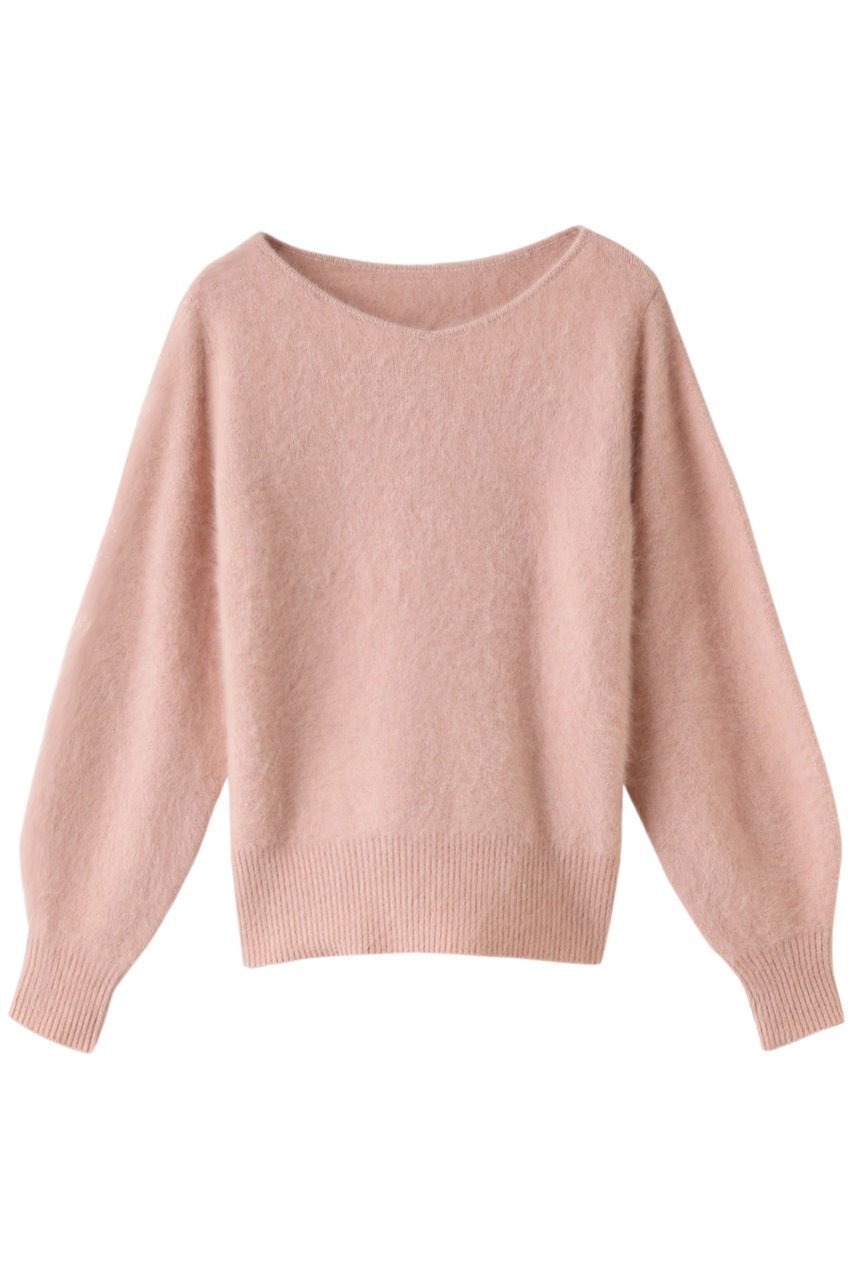 【アルアバイル/allureville】の【Loulou Willoughby】WOOLカシミヤ2WAY プルオーバー インテリア・キッズ・メンズ・レディースファッション・服の通販 founy(ファウニー) 　ファッション　Fashion　レディースファッション　Fashion for Women　トップス・カットソー　Cut & Sew Tops　ニット　Knit Tops & Sweaters　カジュアルプルオーバー・ニットトップス　Pullovers & Knit Tops / Casual Pullovers　エレガント 上品　Elegant　ピンク|ID: prp329100004884872 ipo3291000000036906482