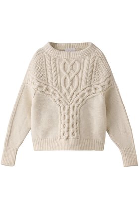 【エリオポール/heliopole】 【uca】ARAN HAND-KNIT RAGLAN CN人気、トレンドファッション・服の通販 founy(ファニー) ファッション Fashion レディースファッション Fashion for Women トップス・カットソー Cut & Sew Tops ニット Knit Tops & Sweaters カジュアルプルオーバー・ニットトップス Pullovers & Knit Tops / Casual Pullovers シンプル Simple, Minimal スリーブ Sleeve, Long Sleeve / Short Sleeve ハンド Hand, Handmade 定番 Standard, Basic Item A/W・秋冬 Autumn/Winter |ID:prp329100004884874