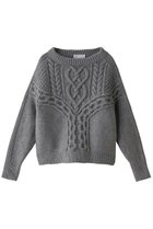 【エリオポール/heliopole】の【uca】ARAN HAND-KNIT RAGLAN CN 人気、トレンドファッション・服の通販 founy(ファニー) ファッション Fashion レディースファッション Fashion for Women トップス・カットソー Cut & Sew Tops ニット Knit Tops & Sweaters カジュアルプルオーバー・ニットトップス Pullovers & Knit Tops / Casual Pullovers シンプル Simple, Minimal スリーブ Sleeve, Long Sleeve / Short Sleeve ハンド Hand, Handmade 定番 Standard, Basic Item A/W・秋冬 Autumn/Winter thumbnail グレー|ID: prp329100004884874 ipo3291000000036464534