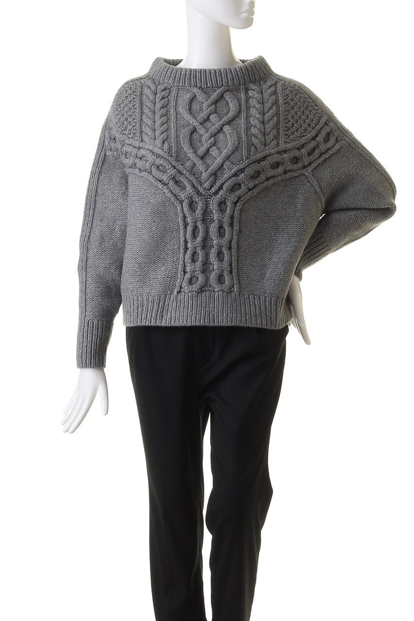 【エリオポール/heliopole】の【uca】ARAN HAND-KNIT RAGLAN CN 人気、トレンドファッション・服の通販 founy(ファニー) 　ファッション　Fashion　レディースファッション　Fashion for Women　トップス・カットソー　Cut & Sew Tops　ニット　Knit Tops & Sweaters　カジュアルプルオーバー・ニットトップス　Pullovers & Knit Tops / Casual Pullovers　シンプル　Simple, Minimal　スリーブ　Sleeve, Long Sleeve / Short Sleeve　ハンド　Hand, Handmade　定番　Standard, Basic Item　A/W・秋冬　Autumn/Winter　other-2|ID: prp329100004884874 ipo3291000000036464535