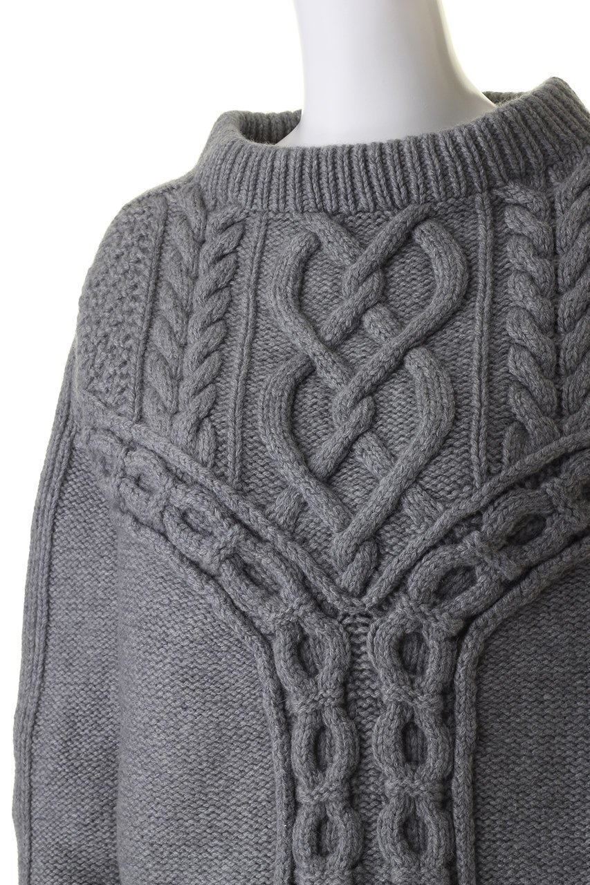 【エリオポール/heliopole】の【uca】ARAN HAND-KNIT RAGLAN CN 人気、トレンドファッション・服の通販 founy(ファニー) 　ファッション　Fashion　レディースファッション　Fashion for Women　トップス・カットソー　Cut & Sew Tops　ニット　Knit Tops & Sweaters　カジュアルプルオーバー・ニットトップス　Pullovers & Knit Tops / Casual Pullovers　シンプル　Simple, Minimal　スリーブ　Sleeve, Long Sleeve / Short Sleeve　ハンド　Hand, Handmade　定番　Standard, Basic Item　A/W・秋冬　Autumn/Winter　other-5|ID: prp329100004884874 ipo3291000000036464538