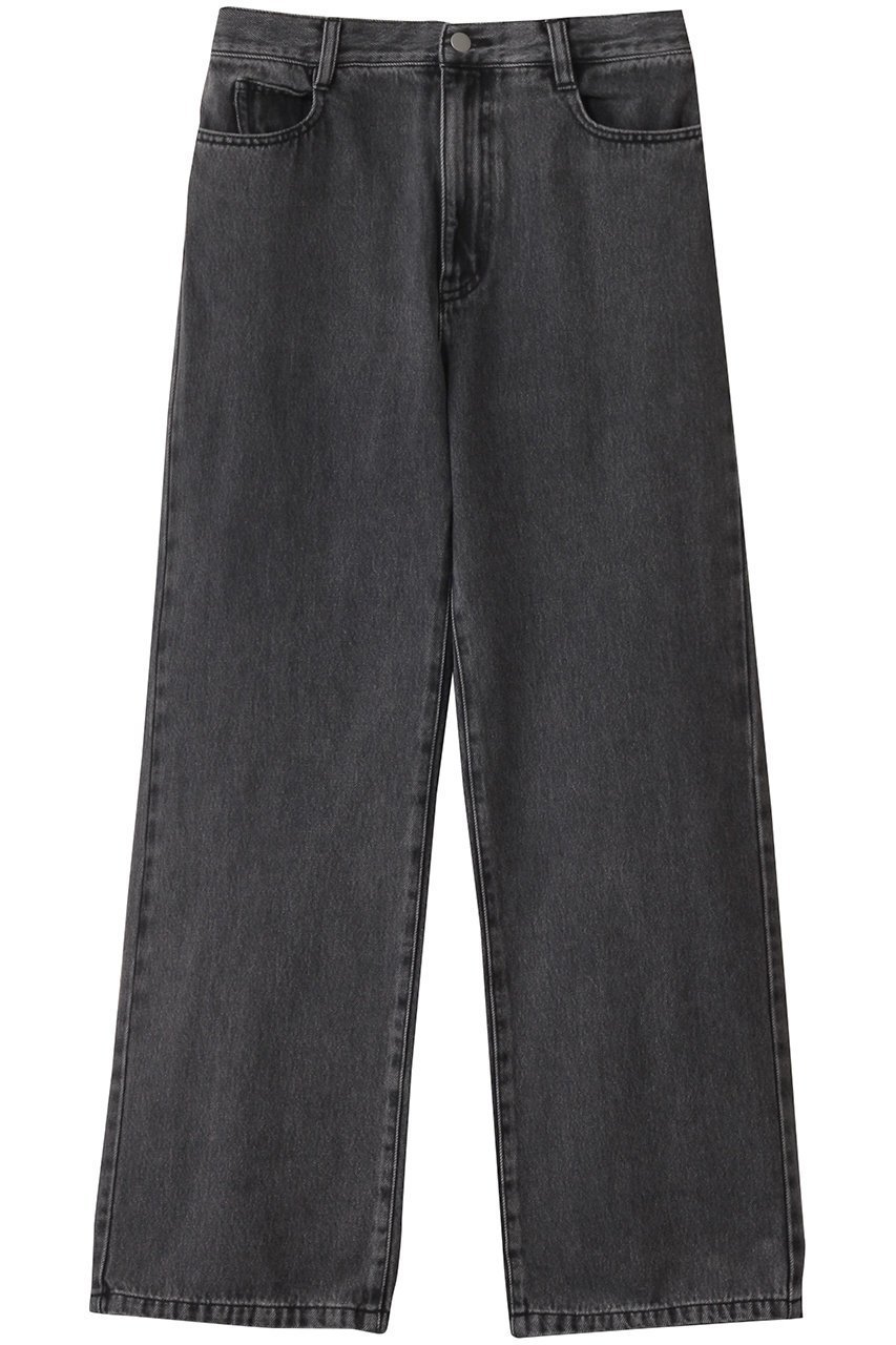 【ベイジ,/BEIGE,】のFICUS(フィカス)/デニムワイドストレートパンツ インテリア・キッズ・メンズ・レディースファッション・服の通販 founy(ファニー) 　ファッション　Fashion　レディースファッション　Fashion for Women　パンツ　Pants & Trousers　デニムパンツ・ジーンズ・美脚デニム　Denim Jeans & Pants　ストレート　Straight, Straight Cut　デニム　Denim, Jeans Material　ワイド　Wide, Wide Fit　Slate|ID: prp329100004884919 ipo3291000000036464995