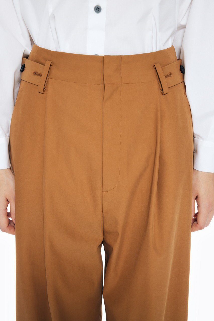 【エンフォルド/ENFOLD】のCOTTON DOUBLE トレンチTR/トラウザー・パンツ 人気、トレンドファッション・服の通販 founy(ファニー) 　ファッション　Fashion　レディースファッション　Fashion for Women　パンツ　Pants & Trousers　アシンメトリー　Asymmetrical Style　カッティング　Cutting Detail　トレンチ　Trench, Trench Coat　ポケット　Pocket, Pocket Detail　リラックス　Relax, Relaxed Fit　other-7|ID: prp329100004884950 ipo3291000000036465219