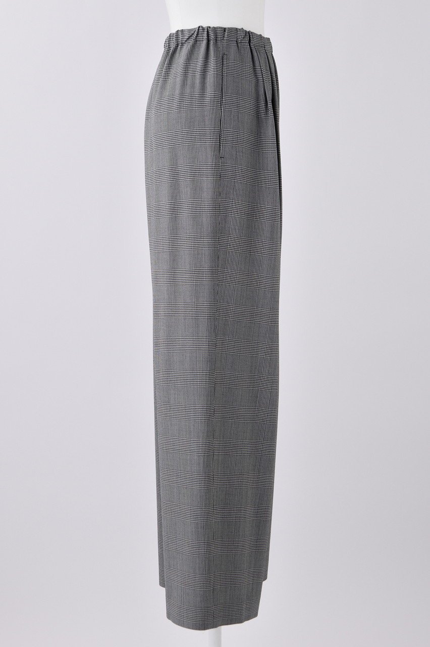 【エンフォルド/ENFOLD】のWOグレンチェック ストレートワイド PT/パンツ 人気、トレンドファッション・服の通販 founy(ファニー) 　ファッション　Fashion　レディースファッション　Fashion for Women　パンツ　Pants & Trousers　ストレート　Straight, Straight Cut　チェック　Check, Plaid, Tartan　パターン　Pattern, Design Print　ワイド　Wide, Wide Fit　ワーク　Workwear, Utility Style　定番　Standard, Basic Item　other-4|ID: prp329100004884968 ipo3291000000036465383