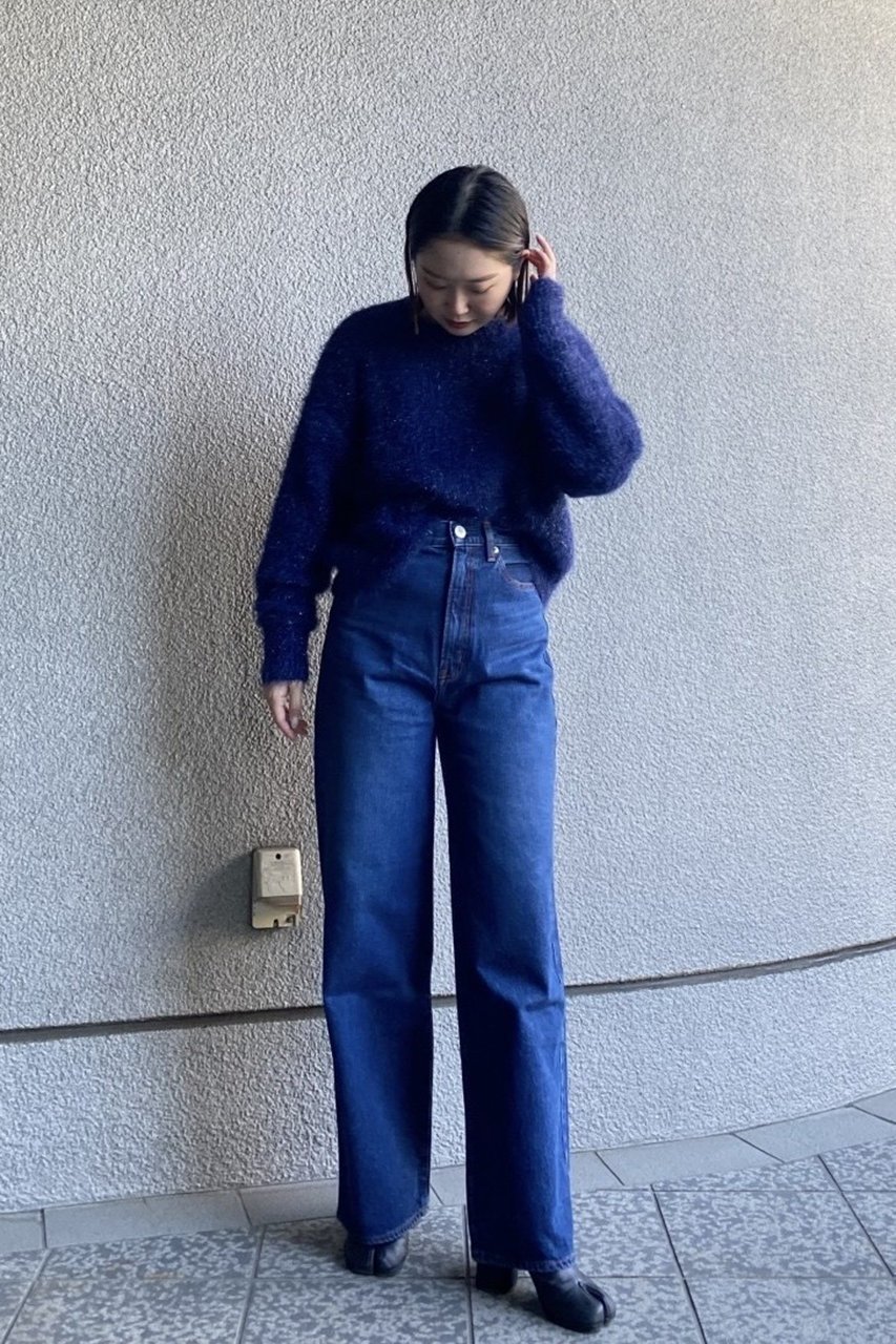 【ニードバイ ヘリテイジ/NEEDBY heritage】のLUNA ワイドストレートデニムパンツ 人気、トレンドファッション・服の通販 founy(ファニー) 　ファッション　Fashion　レディースファッション　Fashion for Women　パンツ　Pants & Trousers　デニムパンツ・ジーンズ・美脚デニム　Denim Jeans & Pants　デニム　Denim, Jeans Material　フィット　Fit, Slim Fit　ヴィンテージ　Vintage Style　other-7|ID: prp329100004884971 ipo3291000000036465409