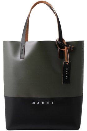 【マルニ/MARNI】のTRIBECA バイカラーショッピングバッグ 人気、トレンドファッション・服の通販 founy(ファニー) ファッション Fashion レディースファッション Fashion for Women バッグ Bags ユニセックス Unisex, Genderless スクエア Square, Square Shape フォルム Silhouette, Form 人気 Popular, Best Seller 定番 Standard, Basic Item |ID:prp329100004884973