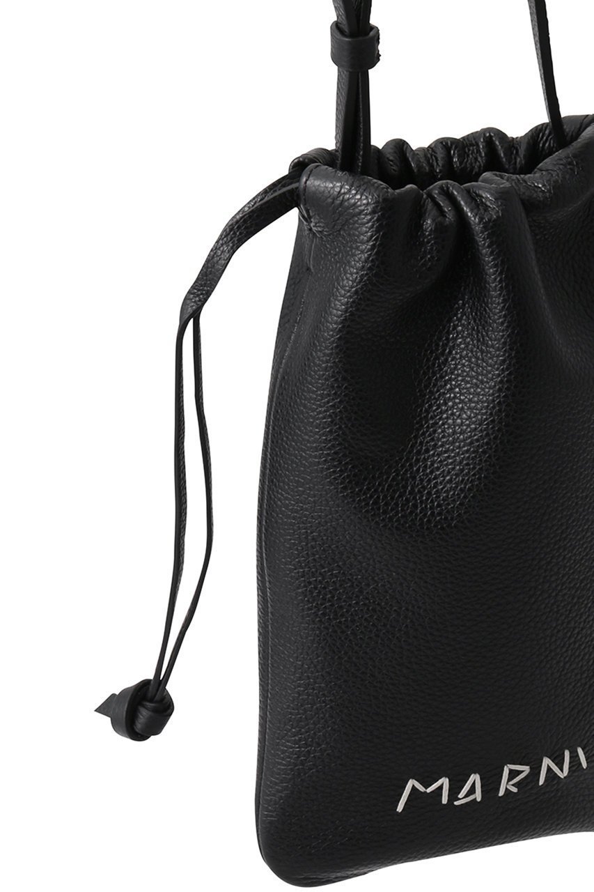 【マルニ/MARNI】のMARNI MENDING 2wayドローストリングスマホポシェット 人気、トレンドファッション・服の通販 founy(ファニー) 　ファッション　Fashion　レディースファッション　Fashion for Women　ユニセックス　Unisex, Genderless　おすすめ　Recommended / Our Picks　ショルダー　Shoulder, Shoulder Strap　ポシェット　Pochette, Mini Bag　ロング　Long, Long-Length　旅行　Travel　other-4|ID: prp329100004884978 ipo3291000000036465487