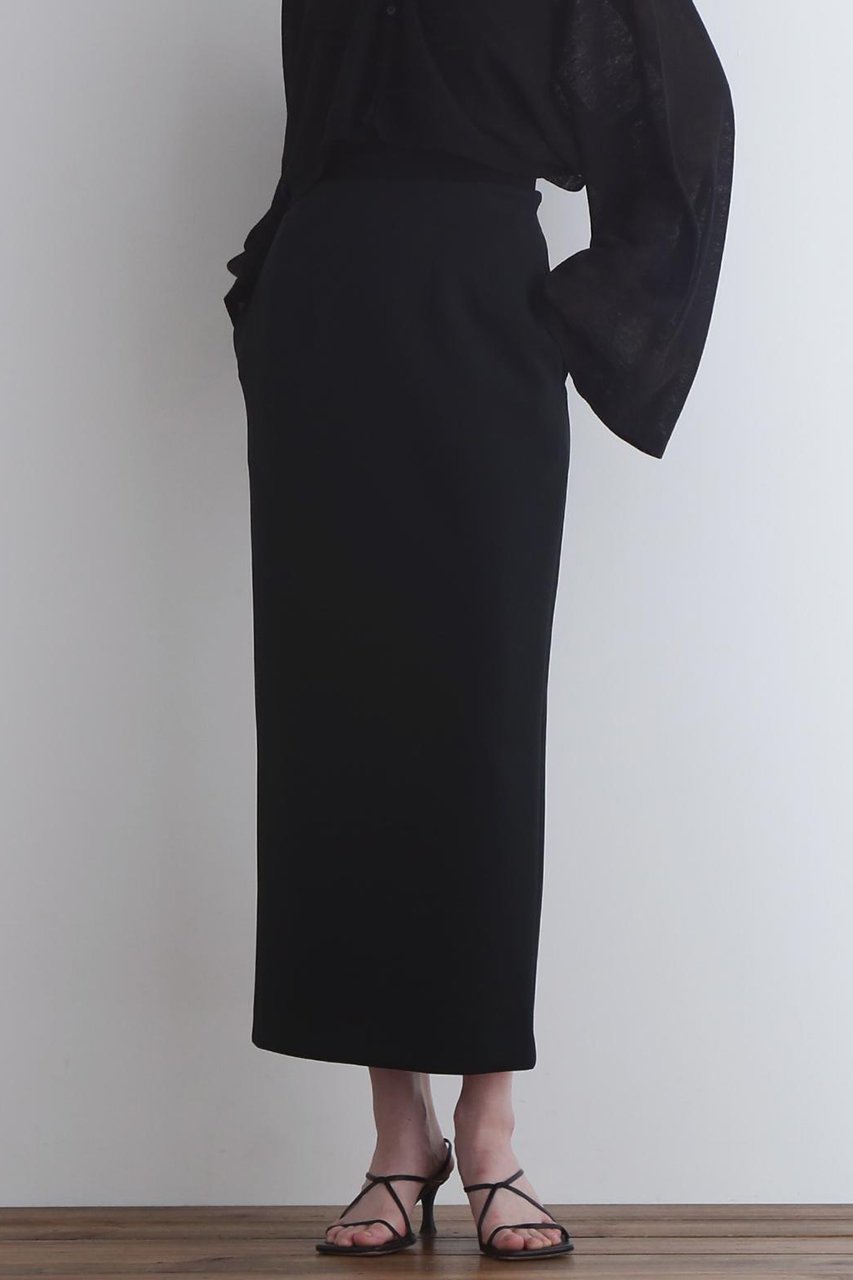 【ル フィル/LE PHIL】のスキューバジャージースカート 人気、トレンドファッション・服の通販 founy(ファニー) 　ファッション　Fashion　レディースファッション　Fashion for Women　スカート　Skirts　ロングスカート　Long Skirts / Maxi & Midi Skirts　エレガント 上品　Elegant　シンプル　Simple, Minimal　ストレッチ　Stretch, Stretchy Fabric　スリット　Slit, Slit Detail　フロント　Front, Front Design　リラックス　Relax, Relaxed Fit　ロング　Long, Long-Length　other-2|ID: prp329100004884981 ipo3291000000036465510