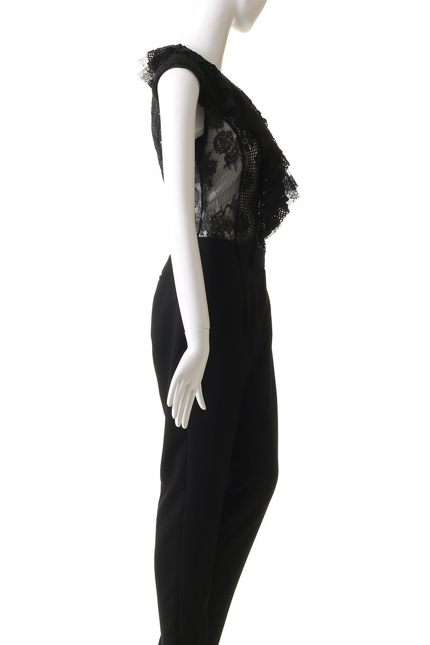 【プランク プロジェクト/PRANK PROJECT】のレースフリルボディースーツ / Lace Frill Bodysuit 人気、トレンドファッション・服の通販 founy(ファニー) 　ファッション　Fashion　レディースファッション　Fashion for Women　トップス・カットソー　Cut & Sew Tops　キャミソール&ノースリーブ　Camisoles & Sleeveless Tops　シャツ・ブラウス・オフィスカジュアル　Elegant Blouses & Button-Ups　ロングTシャツ・Tシャツ　Longline T-Shirts & Tees　カットソー・ベーシックTシャツ　Cut-and-Sewn Tops / Stretch Tees & Basics　インナー　Innerwear　キャミソール　Camisole, Spaghetti Strap Top　ジャケット　Jacket, Outerwear　ストレッチ　Stretch, Stretchy Fabric　スーツ　Suit, Formalwear　タンク　Tank Top, Sleeveless Top　レース　Lace, Lace Fabric　other-3|ID: prp329100004884982 ipo3291000000036465518