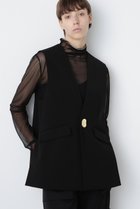 【ヒューエルミュージアム/hueLe Museum】の【STUMBLY】Metal Button Gilet 人気、トレンドファッション・服の通販 founy(ファニー) ファッション Fashion レディースファッション Fashion for Women アウター Coat / Outerwear Collection レディースジャケット・軽アウター Jackets おすすめ Recommended / Our Picks コンパクト Compact, Small Size ジャケット Jacket, Outerwear ストレッチ Stretch, Stretchy Fabric スリット Slit, Slit Detail セットアップ Set-Up, Coordinated Outfit ドレープ Drape, Draping Fabric フロント Front, Front Design ベスト Vest, Waistcoat メタル Metal, Metal Parts thumbnail ブラック|ID: prp329100004885007 ipo3291000000036465764