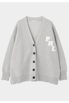【ル フィル/LE PHIL】のレタードフォルムスリーブカーデ グレー|ID: prp329100004885009 ipo3291000000036465789