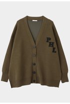 【ル フィル/LE PHIL】のレタードフォルムスリーブカーデ ブラウン|ID: prp329100004885009 ipo3291000000036465790