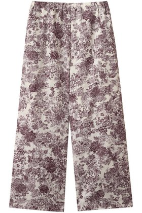 【ミズイロ インド/mizuiro ind】 プリントイージーパンツ人気、トレンドファッション・服の通販 founy(ファニー) ファッション Fashion レディースファッション Fashion for Women パンツ Pants & Trousers おすすめ Recommended / Our Picks セットアップ Set-Up, Coordinated Outfit フラワー Flower, Floral プリント Print, Printed Pattern 秋 Autumn |ID:prp329100004885027