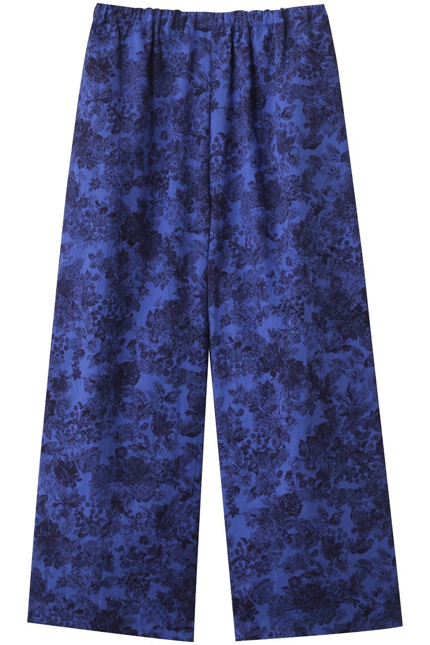 【ミズイロ インド/mizuiro ind】のプリントイージーパンツ インテリア・キッズ・メンズ・レディースファッション・服の通販 founy(ファニー) 　ファッション　Fashion　レディースファッション　Fashion for Women　パンツ　Pants & Trousers　おすすめ　Recommended / Our Picks　セットアップ　Set-Up, Coordinated Outfit　フラワー　Flower, Floral　プリント　Print, Printed Pattern　秋　Autumn　blue|ID: prp329100004885027 ipo3291000000036466032