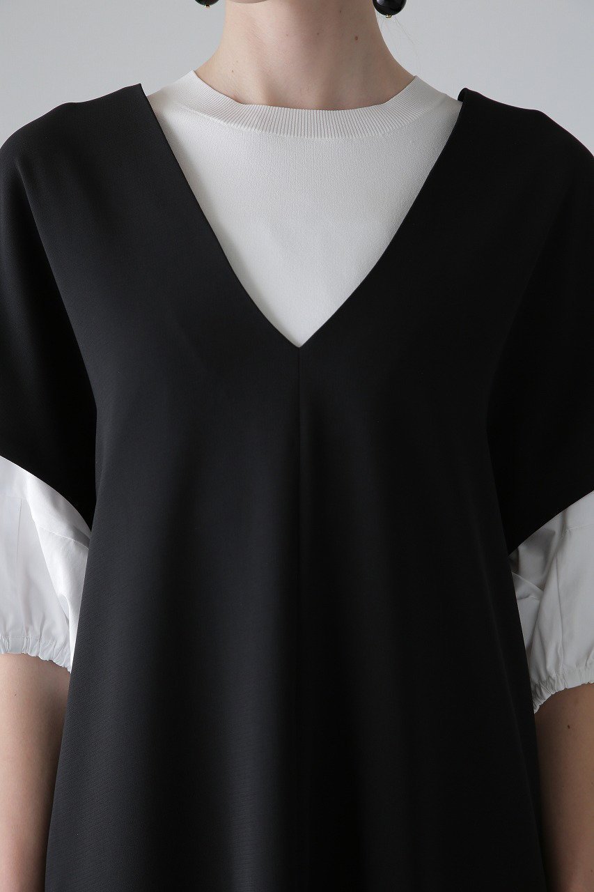 【アドーア/ADORE】のライトストレッチワンピース 人気、トレンドファッション・服の通販 founy(ファニー) 　ファッション　Fashion　レディースファッション　Fashion for Women　ワンピース　Dresses　チュニック　Tunic Tops & Dresses　シンプル　Simple, Minimal　チュニック　Tunic, Long Top　ラップ　Wrap, Wrap Design　ロング　Long, Long-Length　other-3|ID: prp329100004885091 ipo3291000000036466734