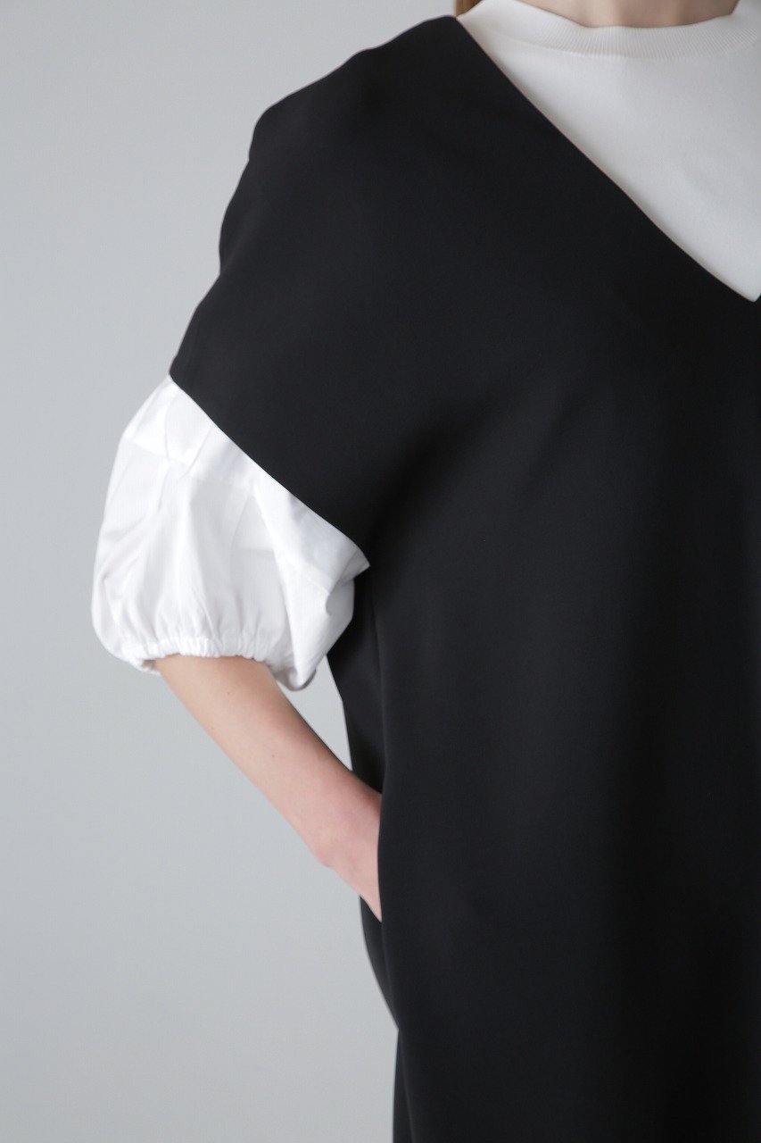 【アドーア/ADORE】のライトストレッチワンピース 人気、トレンドファッション・服の通販 founy(ファニー) 　ファッション　Fashion　レディースファッション　Fashion for Women　ワンピース　Dresses　チュニック　Tunic Tops & Dresses　シンプル　Simple, Minimal　チュニック　Tunic, Long Top　ラップ　Wrap, Wrap Design　ロング　Long, Long-Length　other-4|ID: prp329100004885091 ipo3291000000036466735