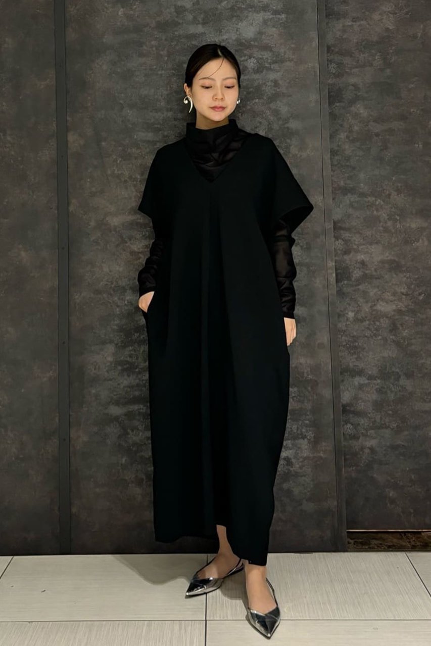 【アドーア/ADORE】のライトストレッチワンピース 人気、トレンドファッション・服の通販 founy(ファニー) 　ファッション　Fashion　レディースファッション　Fashion for Women　ワンピース　Dresses　チュニック　Tunic Tops & Dresses　シンプル　Simple, Minimal　チュニック　Tunic, Long Top　ラップ　Wrap, Wrap Design　ロング　Long, Long-Length　other-8|ID: prp329100004885091 ipo3291000000036466739