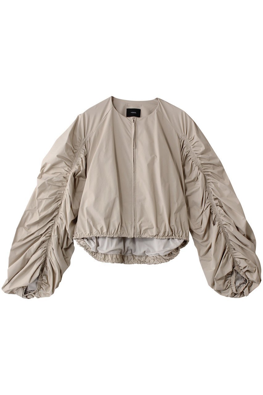 【ル フィル/LE PHIL】の【LE PHIL SPORTS】カルバックジャケット インテリア・キッズ・メンズ・レディースファッション・服の通販 founy(ファニー) 　ファッション　Fashion　レディースファッション　Fashion for Women　アウター　Coat / Outerwear Collection　レディースジャケット・軽アウター　Jackets　おすすめ　Recommended / Our Picks　ショート　Short, Short Length　ジャケット　Jacket, Outerwear　ストレッチ　Stretch, Stretchy Fabric　スリーブ　Sleeve, Long Sleeve / Short Sleeve　タフタ　Taffeta, Structured Fabric　ドローコード　Drawcord, Drawstring Cord　リラックス　Relax, Relaxed Fit　ベージュ|ID: prp329100004885093 ipo3291000000036466751