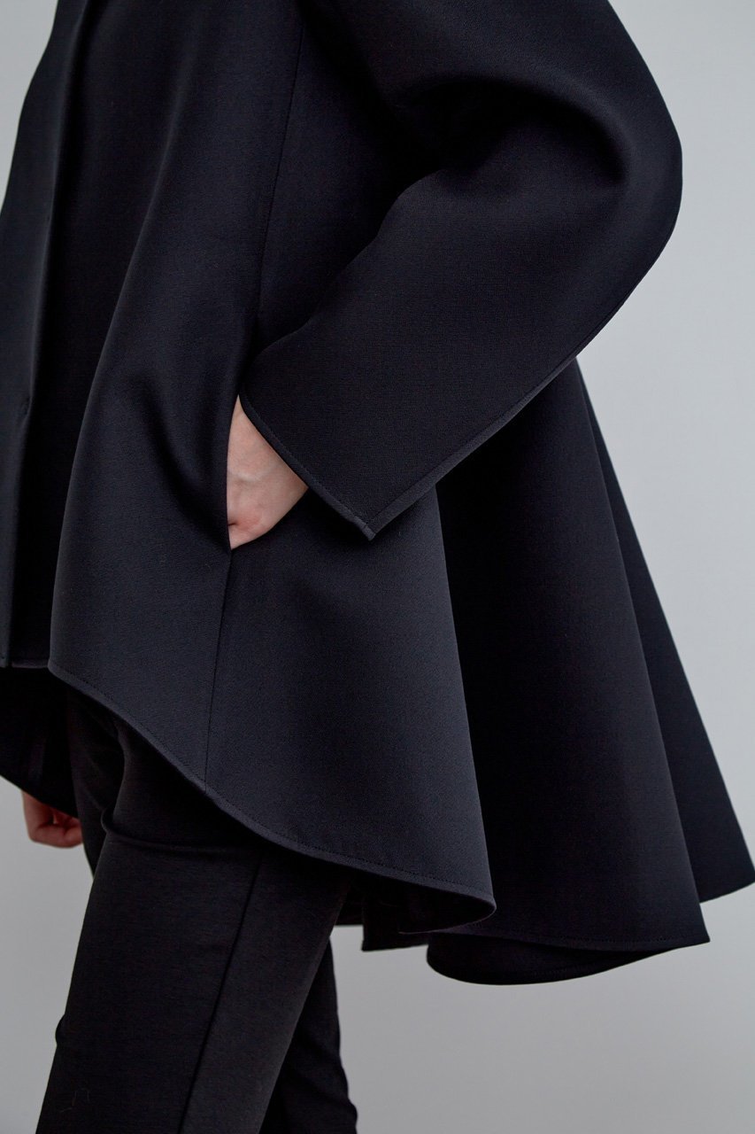 【ル フィル/LE PHIL】のエアートリプルクロスバックフレアジャケット 人気、トレンドファッション・服の通販 founy(ファニー) 　ファッション　Fashion　レディースファッション　Fashion for Women　アウター　Coat / Outerwear Collection　レディースジャケット・軽アウター　Jackets　グログラン　Grosgrain, Grosgrain Ribbon　ジャケット　Jacket, Outerwear　ジョーゼット　Georgette, Semi-Sheer Fabric　フォーマル　Formal, Dressy　フロント　Front, Front Design　冬　Winter / This Winter　夏　Summer　other-6|ID: prp329100004885095 ipo3291000000036466774