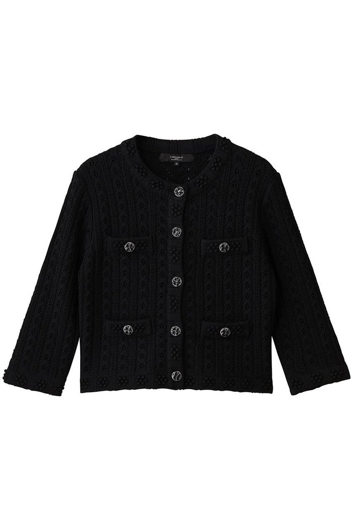【コルコバード/CORCOVADO】のソフトファインヤーンカーディガン インテリア・キッズ・メンズ・レディースファッション・服の通販 founy(ファニー) https://founy.com/ ファッション Fashion レディースファッション Fashion for Women トップス・カットソー Cut & Sew Tops ニット Knit Tops & Sweaters カーディガン・羽織り Layered Style Cardigans カーディガン Cardigan, Knitwear ジャカード／ジャガード Jacquard, Woven Pattern ジャケット Jacket, Outerwear ツイード Twill, Twill Weave バランス Balance, Style Balance ビンテージ Vintage, Retro Style レース Lace, Lace Fabric |ID: prp329100004885105 ipo3291000000036885484