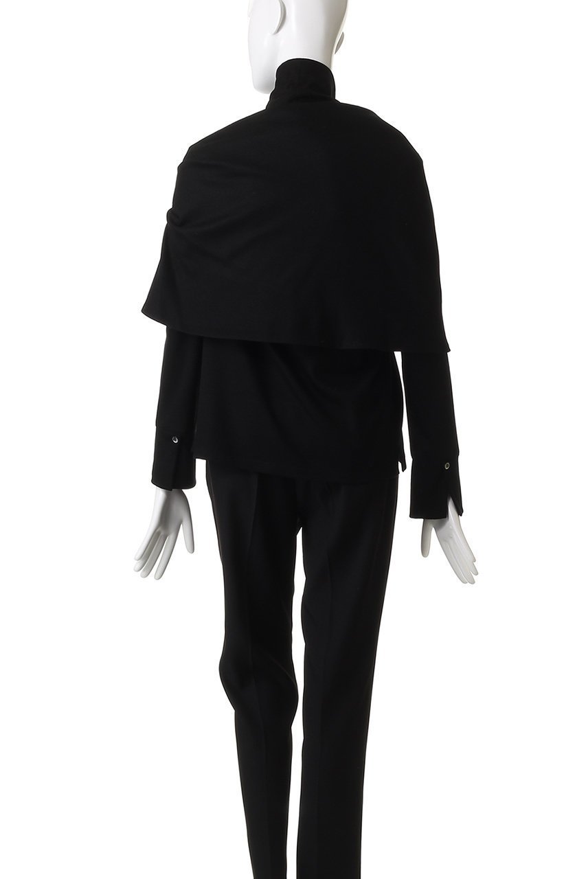 【エムフィル/M Fil】のクリアミドルスムース ショルダーベールカットソー 人気、トレンドファッション・服の通販 founy(ファニー) 　ファッション　Fashion　レディースファッション　Fashion for Women　トップス・カットソー　Cut & Sew Tops　シャツ・ブラウス・オフィスカジュアル　Elegant Blouses & Button-Ups　ロングTシャツ・Tシャツ　Longline T-Shirts & Tees　カットソー・ベーシックTシャツ　Cut-and-Sewn Tops / Stretch Tees & Basics　シンプル　Simple, Minimal　スヌード　Snood, Infinity Scarf　スリーブ　Sleeve, Long Sleeve / Short Sleeve　ロング　Long, Long-Length　other-4|ID: prp329100004885107 ipo3291000000036466926