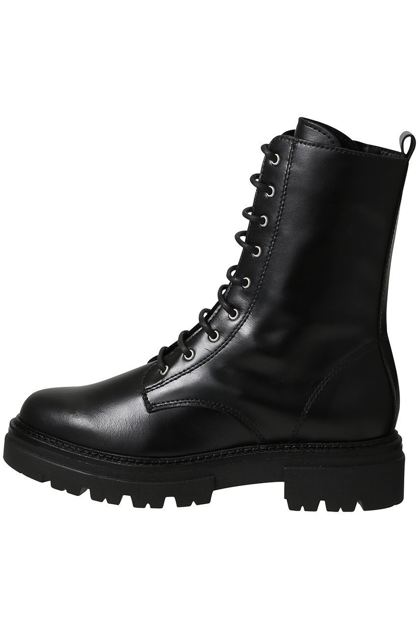 【アルアバイル/allureville】のレースアップショートブーツ インテリア・キッズ・メンズ・レディースファッション・服の通販 founy(ファニー) 　ファッション　Fashion　レディースファッション　Fashion for Women　なめらか　Smooth, Silky Texture　クール　Cool, Chic　ショート　Short, Short Length　デニム　Denim, Jeans Material　厚底　Platform Shoes　ブラック|ID: prp329100004885124 ipo3291000000036467152