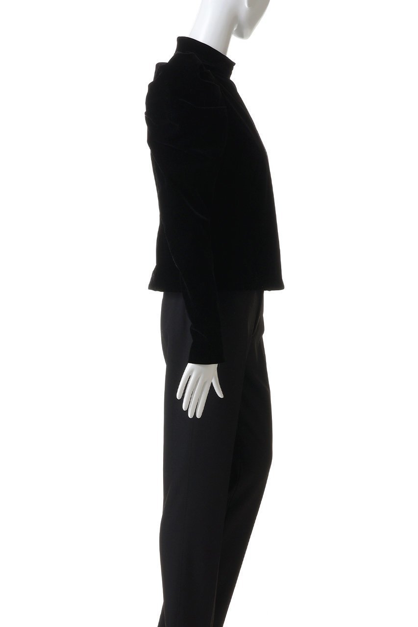 【ハー/HER.】のベロアパワーショルダー 人気、トレンドファッション・服の通販 founy(ファニー) 　ファッション　Fashion　レディースファッション　Fashion for Women　トップス・カットソー　Cut & Sew Tops　シャツ・ブラウス・オフィスカジュアル　Elegant Blouses & Button-Ups　ロングTシャツ・Tシャツ　Longline T-Shirts & Tees　カットソー・ベーシックTシャツ　Cut-and-Sewn Tops / Stretch Tees & Basics　ベロアトップス　Velour Tops / Velvet-Look Items　おすすめ　Recommended / Our Picks　コンパクト　Compact, Small Size　ショルダー　Shoulder, Shoulder Strap　ジャケット　Jacket, Outerwear　スリーブ　Sleeve, Long Sleeve / Short Sleeve　デニム　Denim, Jeans Material　ベロア　Velour, Soft Velvet　ボトム　Bottoms, Lower Wear　ロング　Long, Long-Length　other-3|ID: prp329100004885125 ipo3291000000036467169