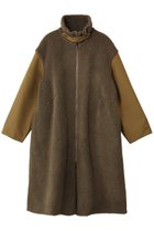 【ヴァシュモン/VACHEMENT】のリサイクルシェルタフタ×ボア ロングコート 人気、トレンドファッション・服の通販 founy(ファニー) ファッション Fashion レディースファッション Fashion for Women アウター Coat / Outerwear Collection コート・ロングコート・ピーコート Long Coats, Peacoats & More エレガント 上品 Elegant タフタ Taffeta, Structured Fabric ドッキング Docking, Mixed Material ミリタリー Military, Army Style ロング Long, Long-Length 定番 Standard, Basic Item thumbnail カーキ|ID: prp329100004885128 ipo3291000000036467191