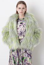 【ヒューエルミュージアム/hueLe Museum】の【STUMBLY】Gradation Dyed Fur Touch Jacket 人気、トレンドファッション・服の通販 founy(ファニー) ファッション Fashion レディースファッション Fashion for Women アウター Coat / Outerwear Collection レディースジャケット・軽アウター Jackets ジャカード／ジャガード Jacquard, Woven Pattern ジャケット Jacket, Outerwear フロント Front, Front Design ミックス Mix, Mixed Style エレガント 上品 Elegant thumbnail ライトグリーン|ID: prp329100004885136 ipo3291000000036467334