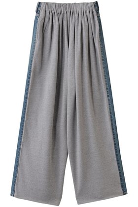 【アンスクリア/INSCRIRE】のHybride スウェット デニム パンツ 人気、トレンドファッション・服の通販 founy(ファニー) ファッション Fashion レディースファッション Fashion for Women パンツ Pants & Trousers デニムパンツ・ジーンズ・美脚デニム Denim Jeans & Pants スウェット / スエット Sweatshirt, Sweatwear デニム Denim, Jeans Material ワイド Wide, Wide Fit |ID:prp329100004885137