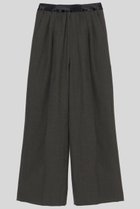 【イロット/IIROT】のウール サージ スラック 人気、トレンドファッション・服の通販 founy(ファニー) ファッション Fashion レディースファッション Fashion for Women パンツ Pants & Trousers オイル Body Oil クラシック Classic, Timeless Style スラックス Slacks, Dress Pants ワイド Wide, Wide Fit 再入荷 Restock / Back in Stock thumbnail カーキ|ID: prp329100004885141 ipo3291000000036467373