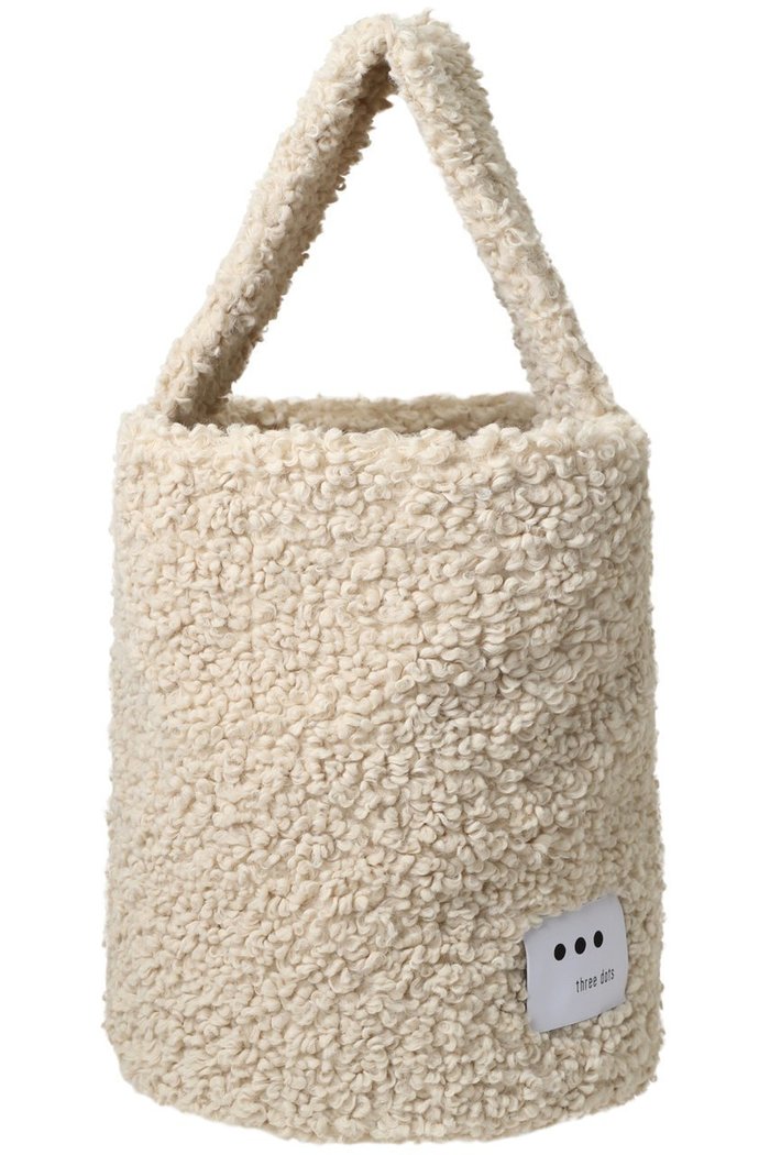 【スリー ドッツ/three dots】のプードルボア ミディアムバケットバック インテリア・キッズ・メンズ・レディースファッション・服の通販 founy(ファニー) https://founy.com/ ファッション Fashion レディースファッション Fashion for Women バッグ Bags おすすめ Recommended / Our Picks セットアップ Set-Up, Coordinated Outfit ポケット Pocket, Pocket Detail A/W・秋冬 Autumn/Winter |ID: prp329100004885160 ipo3291000000036641456