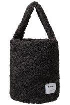 【スリー ドッツ/three dots】のプードルボア ミディアムバケットバック ブラック|ID: prp329100004885160 ipo3291000000036641459