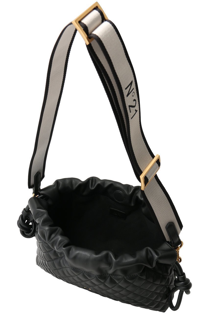 【ヌメロ ヴェントゥーノ/N°21】のキルティング ショルダーバッグ 人気、トレンドファッション・服の通販 founy(ファニー) 　ファッション　Fashion　レディースファッション　Fashion for Women　バッグ　Bags　キルティング　Quilted, Quilting　フォルム　Silhouette, Form　エレガント 上品　Elegant　巾着　Drawstring Bag, Kinchaku　other-5|ID: prp329100004885166 ipo3291000000036467644