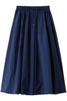 【エブール/ebure】のマイクロタフタ イージーギャザースカート ダークブルー|ID: prp329100004885187 ipo3291000000036467847