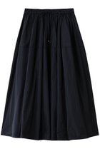 【エブール/ebure】のマイクロタフタ イージーギャザースカート ネイビー|ID: prp329100004885187 ipo3291000000036467849