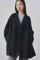 【ウィムガゼット/Whim Gazette】のリバーPコート ブラック|ID: prp329100004885200 ipo3291000000036468274