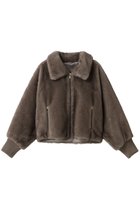 【アルアバイル/allureville】のフェイクミンクファーBO 人気、トレンドファッション・服の通販 founy(ファニー) ファッション Fashion レディースファッション Fashion for Women アウター Coat / Outerwear Collection レディースジャケット・軽アウター Jackets ジャケット Jacket, Outerwear スリーブ Sleeve, Long Sleeve / Short Sleeve ブルゾン Blouson, Bomber Jacket ロング Long, Long-Length A/W・秋冬 Autumn/Winter thumbnail ダークブラウン|ID: prp329100004885211 ipo3291000000036468377
