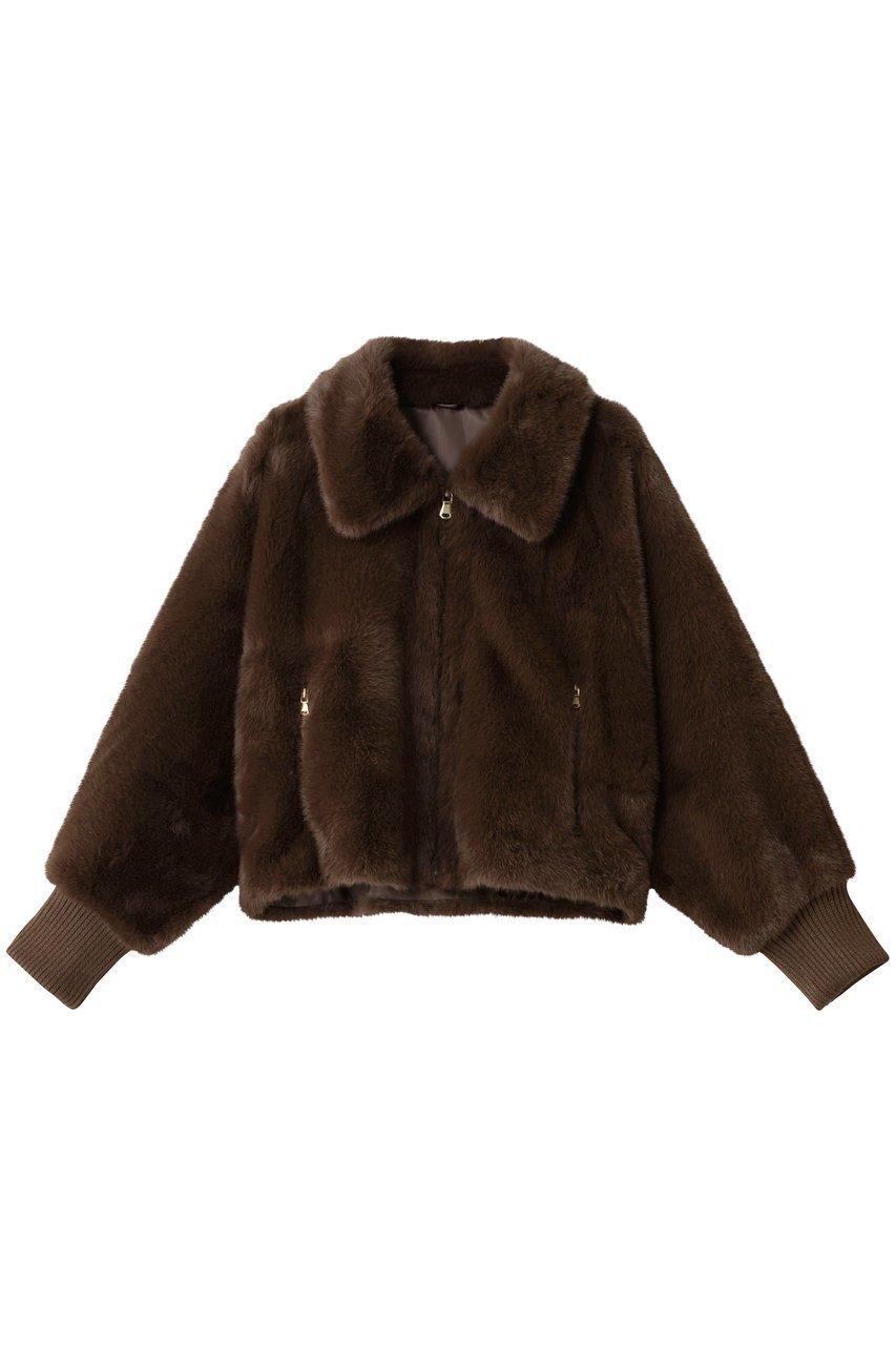 【アルアバイル/allureville】のフェイクミンクファーBO インテリア・キッズ・メンズ・レディースファッション・服の通販 founy(ファウニー) 　ファッション　Fashion　レディースファッション　Fashion for Women　アウター　Coat / Outerwear Collection　レディースジャケット・軽アウター　Jackets　ジャケット　Jacket, Outerwear　スリーブ　Sleeve, Long Sleeve / Short Sleeve　ブルゾン　Blouson, Bomber Jacket　ロング　Long, Long-Length　A/W・秋冬　Autumn/Winter　モカ|ID: prp329100004885211 ipo3291000000036957571