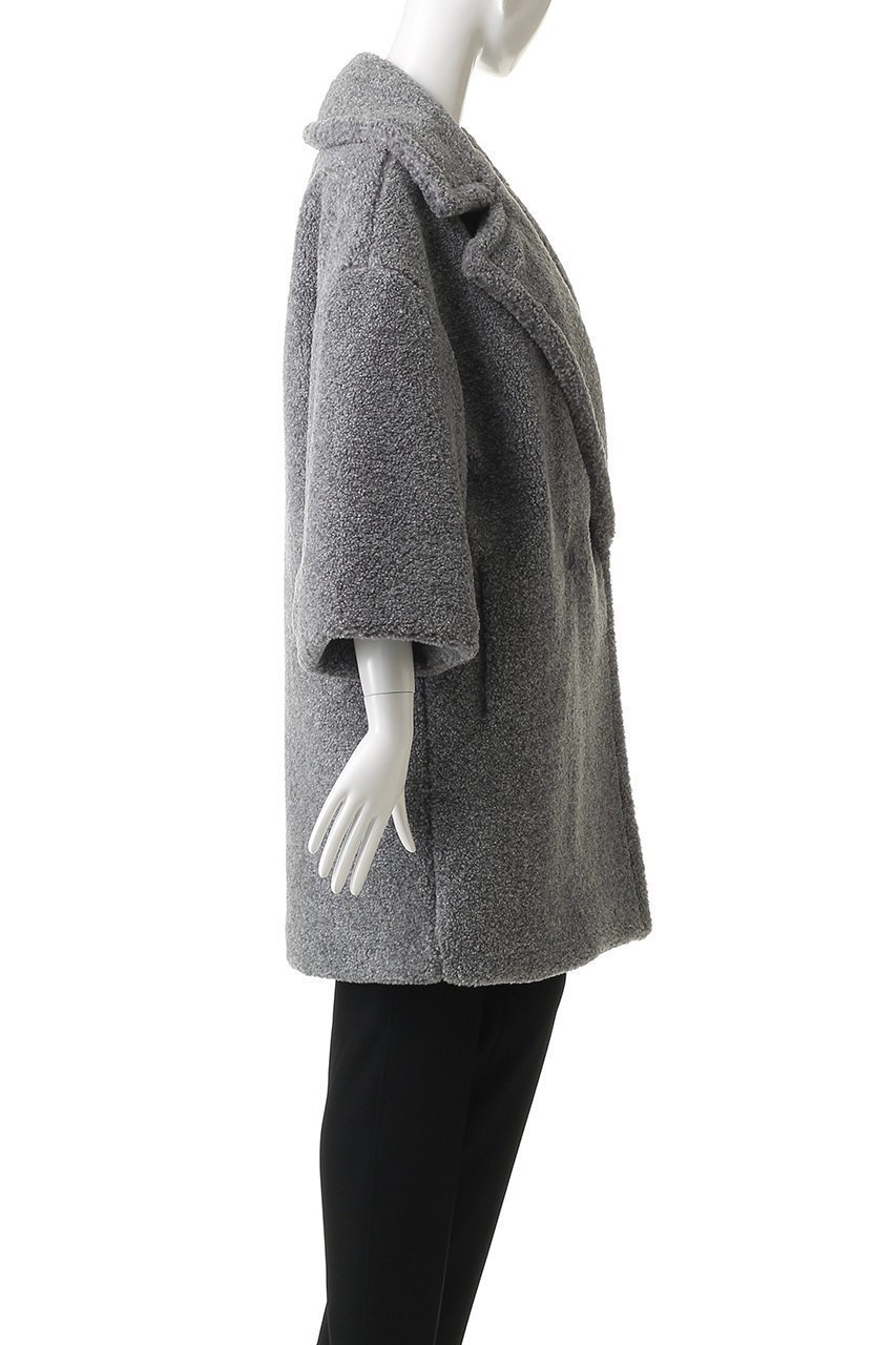 【ヘルノ/HERNO】のボアコート 人気、トレンドファッション・服の通販 founy(ファニー) 　ファッション　Fashion　レディースファッション　Fashion for Women　アウター　Coat / Outerwear Collection　コート・ロングコート・ピーコート　Long Coats, Peacoats & More　ショート　Short, Short Length　ポンチョ　Poncho, Cape Style　other-3|ID: prp329100004885227 ipo3291000000036468663