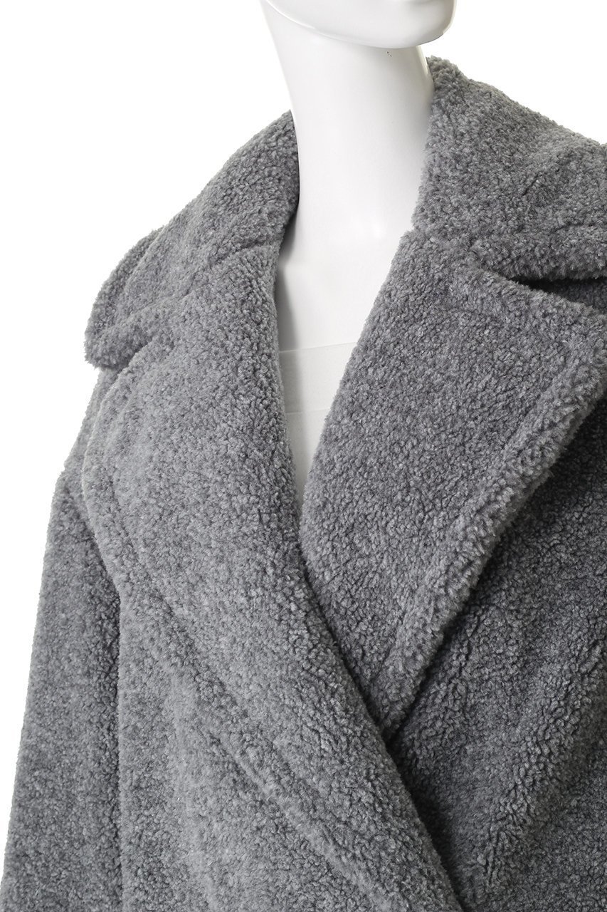 【ヘルノ/HERNO】のボアコート 人気、トレンドファッション・服の通販 founy(ファニー) 　ファッション　Fashion　レディースファッション　Fashion for Women　アウター　Coat / Outerwear Collection　コート・ロングコート・ピーコート　Long Coats, Peacoats & More　ショート　Short, Short Length　ポンチョ　Poncho, Cape Style　other-5|ID: prp329100004885227 ipo3291000000036468666